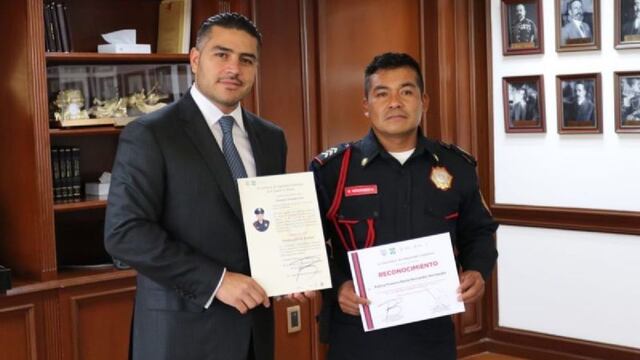 Policía de CDMX recibe reconocimiento