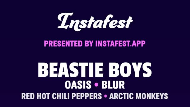Instafest, la app para volver realidad el lineup de tus sueños