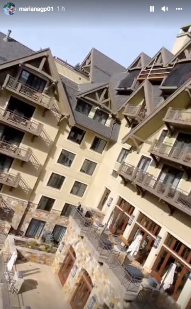 Mariana González vacaciona en Vail Colorado