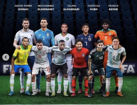 El 11 de estrellas que según FIFA pueden ganar la medalla de oro.