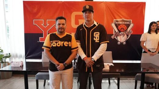 Diego Castelo, la nueva joya mexicana que acaba de firmar con los Padres de San Diego