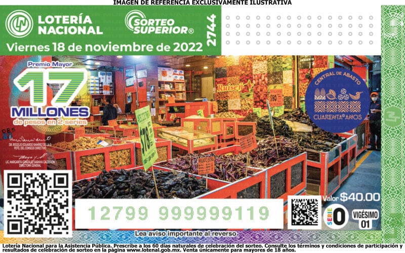 Resultados Sorteo Superior 2744 de Lotería Nacional en vivo: estos son los ganadores
