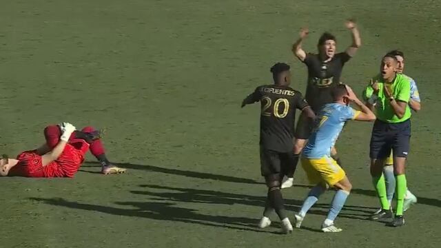 Maxime Crépeau, portero del LAFC.