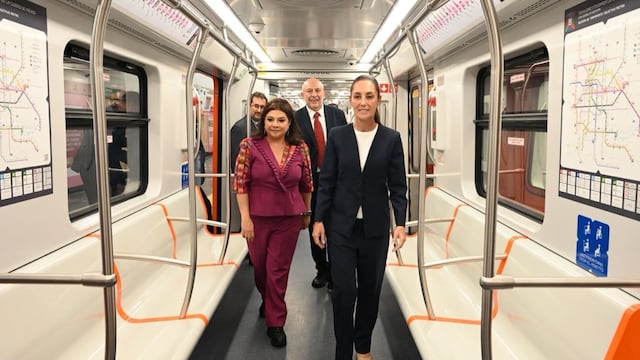 Claudia Sheinbaum celebra inauguración de nueva Línea 1 del Metro CDMX