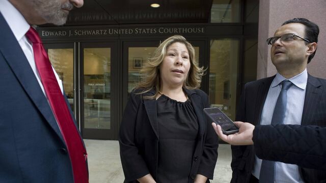 María Puga, esposa del migrante mexicano Anastasio Hernández asesinado en 2010 por agentes fronterizos.