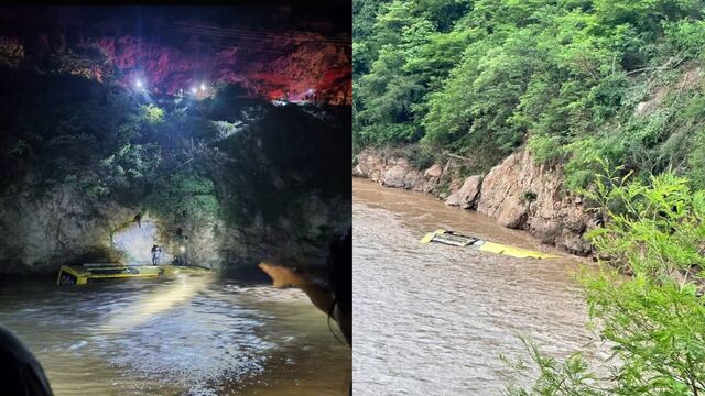 Accidente en carretera Puebla-Tlapa: Autobús cae a río y deja 12 muertos y 16 heridos