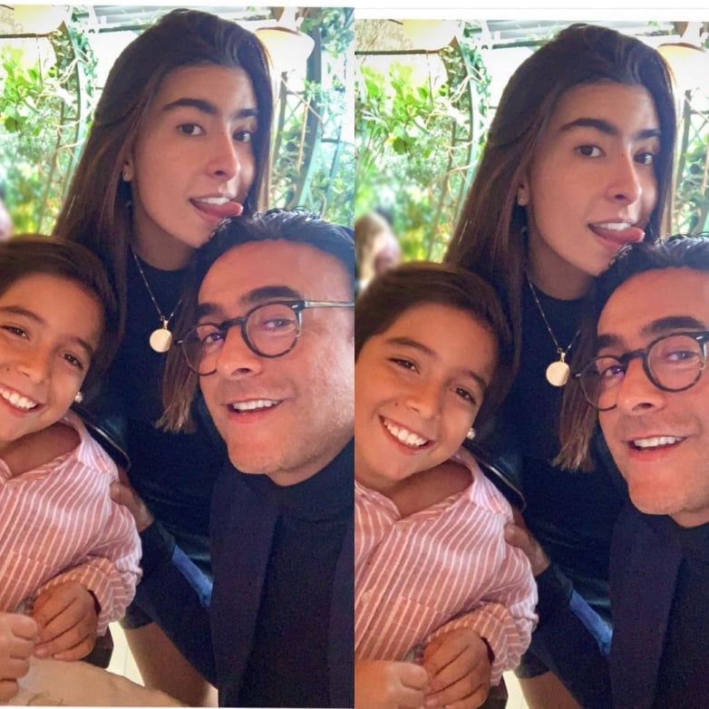 Adal Ramonez, Paola Ramones y Diego Ramones.