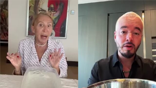 Laura Bozzo y J Balvin