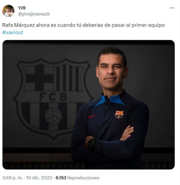 Los aficionados piden que Rafa Márquez tome las riendas del equipo rápidamente.