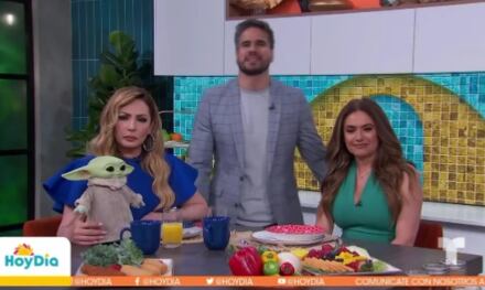 Paty Navidad es conductora invitada en Hoy Día