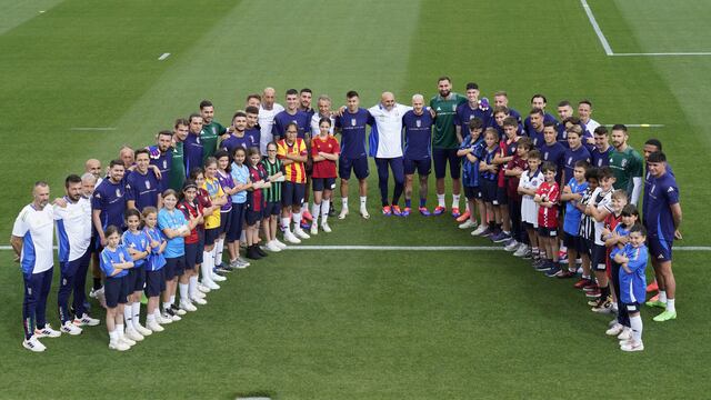 Selección de Italia en la Eurocopa 2024.