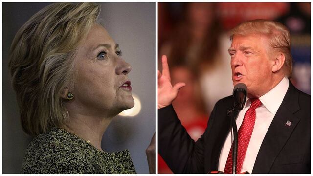 Hillary Clinton y Donald Trump