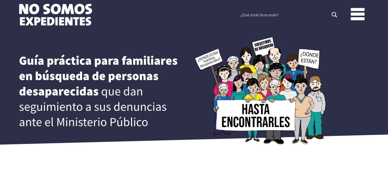 Plataforma “no somos expedientes”