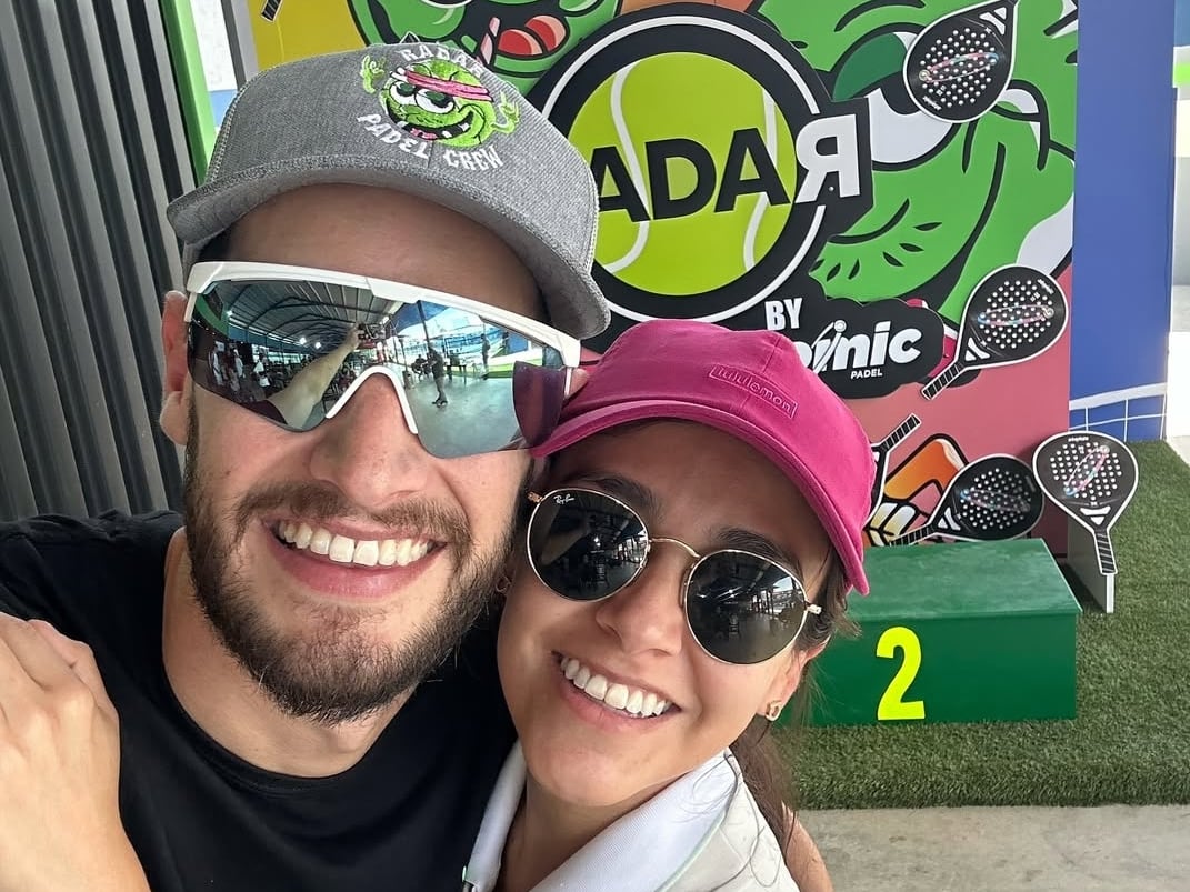 Adrián Marcelo y Karina Puente.