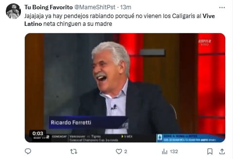 Memes por el cartel del Vive Latino 2025