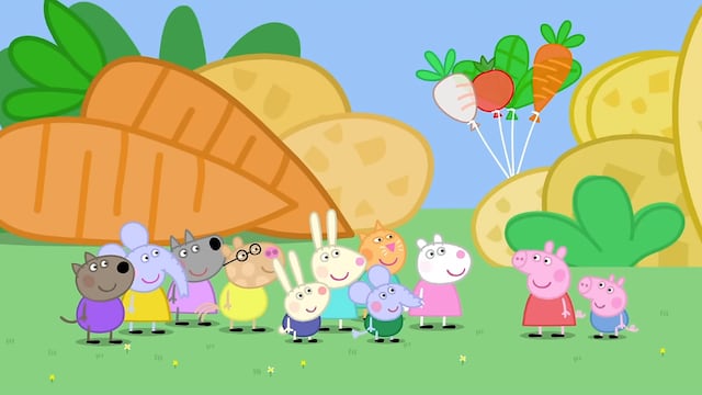 Peppa Pig por Día Internacional de la Papa