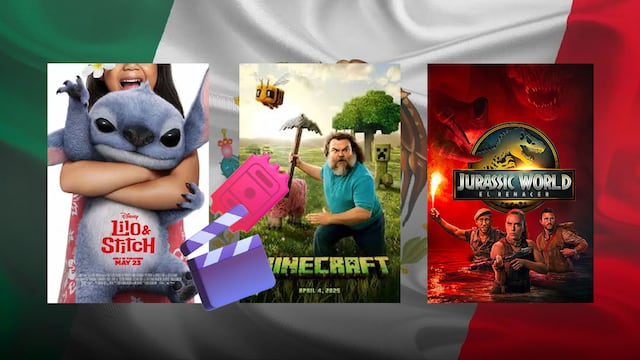 Las 10 películas que dominaron los cines en México en 2025