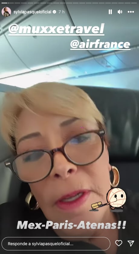Sylvia Pasquel viajó a Europa y ahí se va quedar para la boda de Michelle Salas