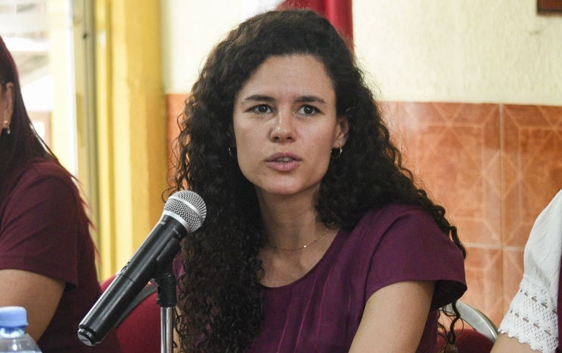 Luisa María Alcalde, dirigente nacional de Morena