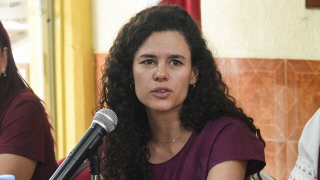 Luisa María Alcalde, dirigente nacional de Morena