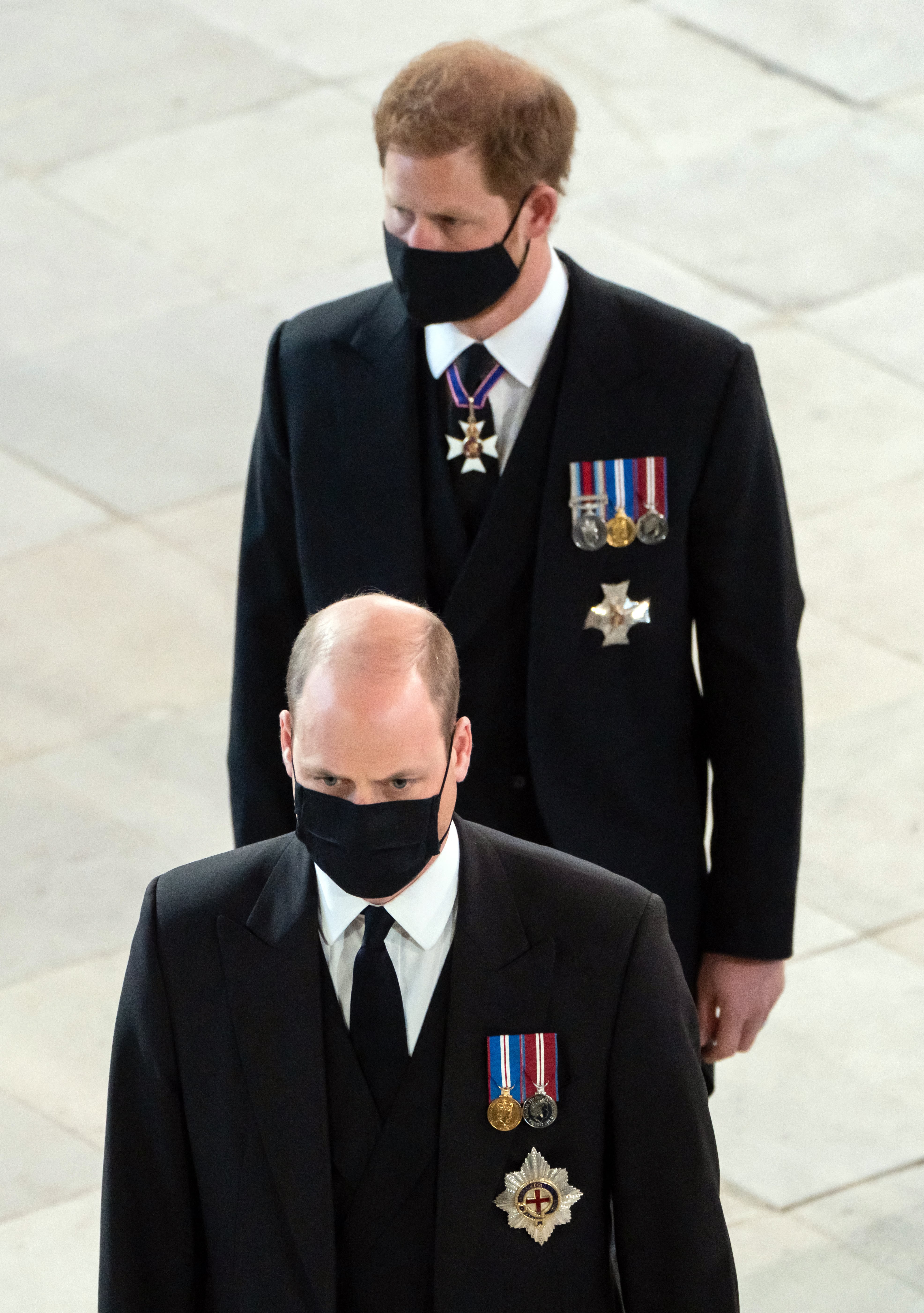 Príncipes William y Harry