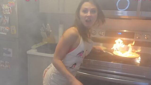 Streamer quema su cocina en directo