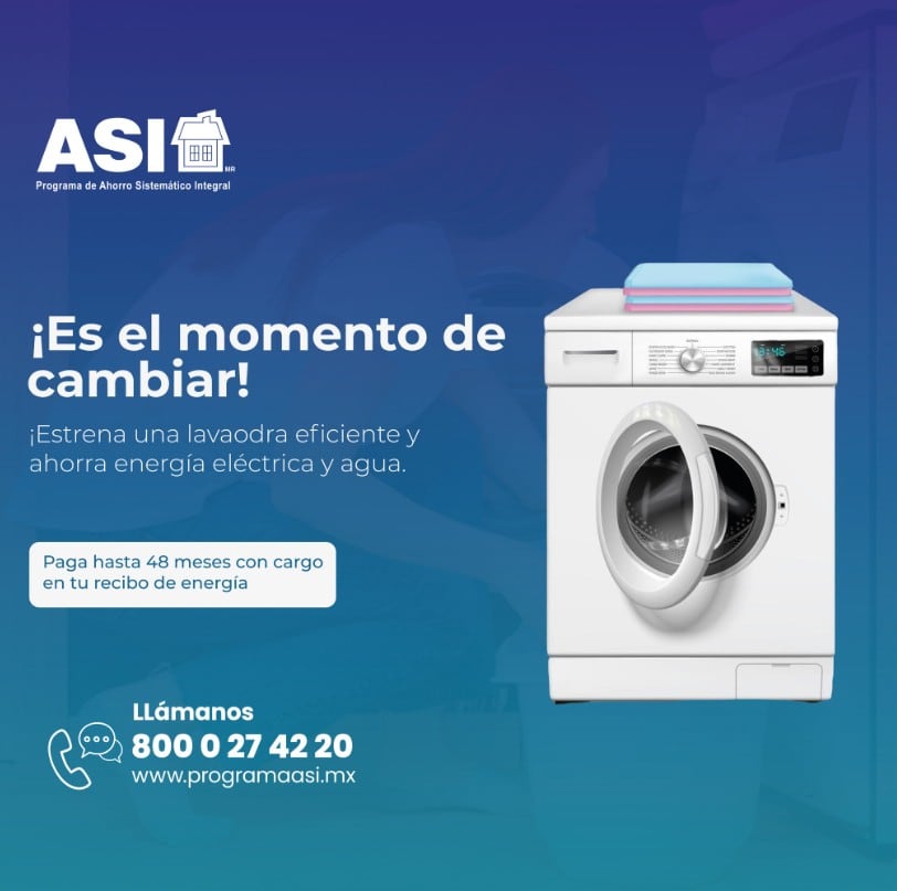Programa ASI de CFE para cambiar electrodomésticos