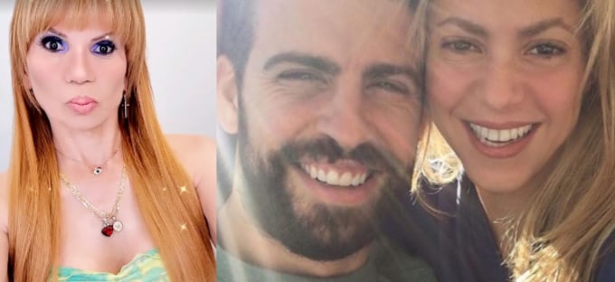 Mhoni Vidente, Shakira y Piqué