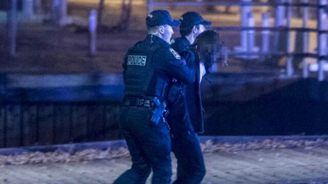 Hombre detenido en Quebec