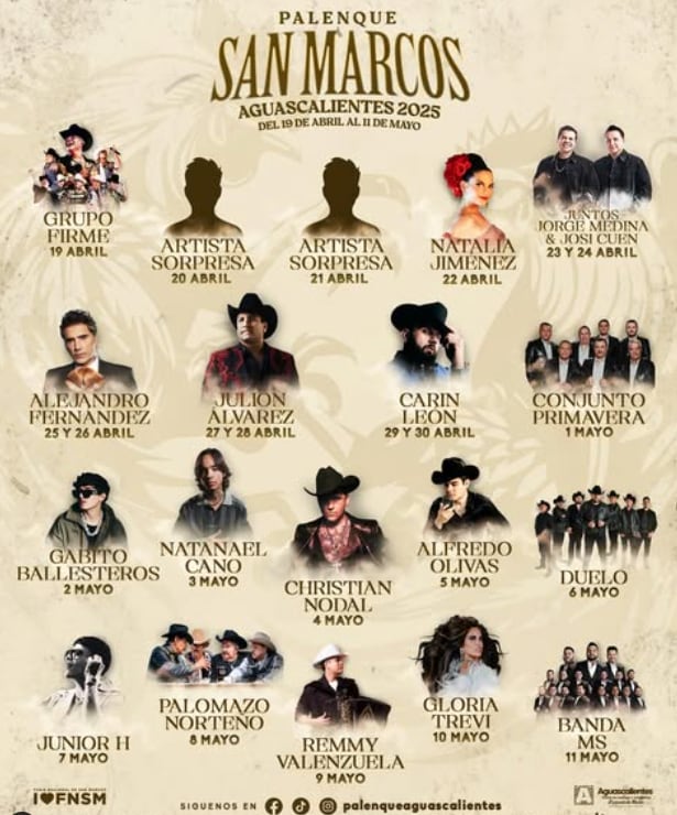 Palenque Feria de San Marcos 2025