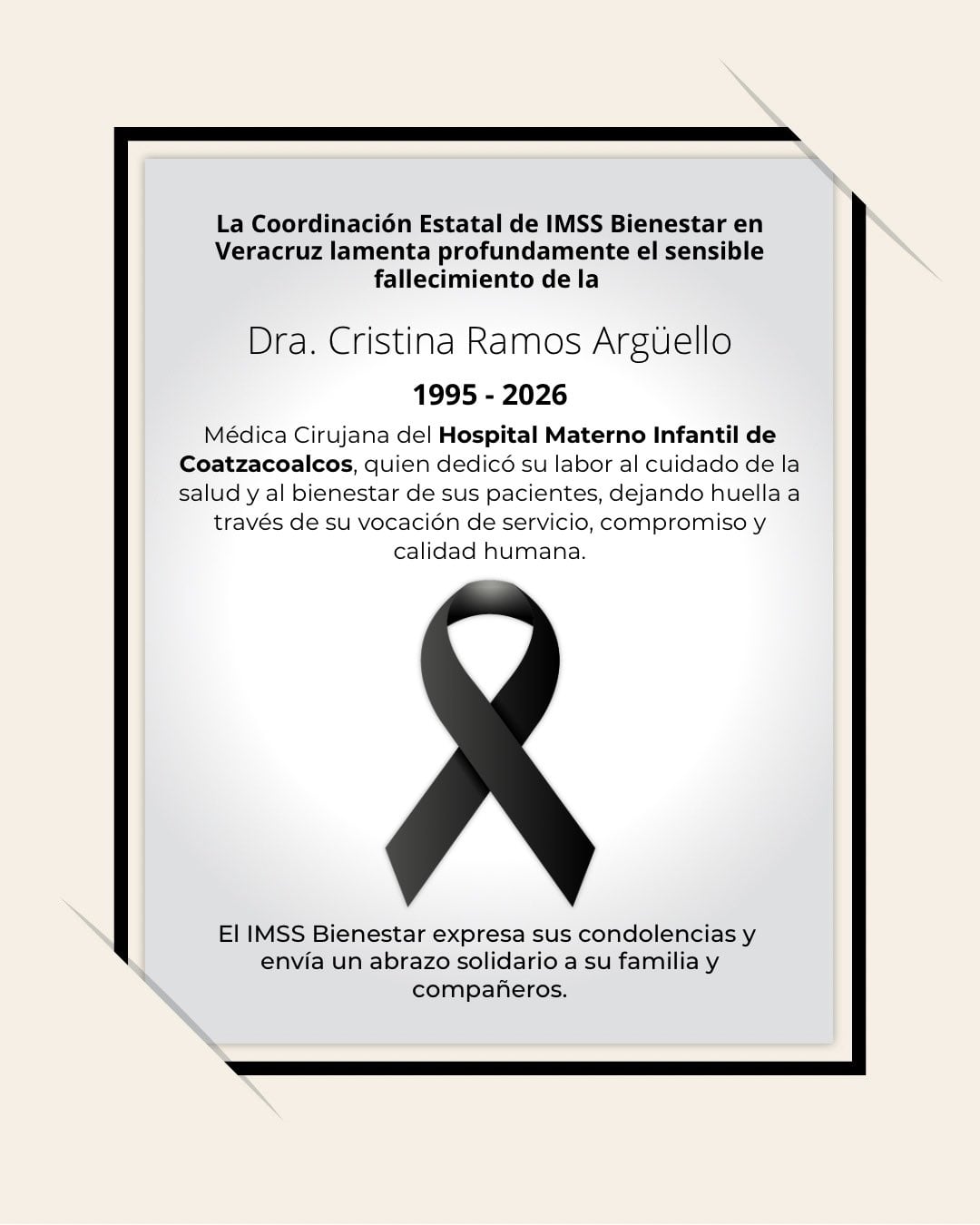 Matan a Cristina Ramos, doctora del IMSS en Coatzacoalcos; investigan posible feminicidio