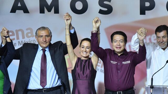 Claudia Sheinbaum ganó la encuesta de Morena