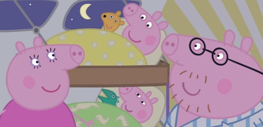 Canción de Peppa Pig para antes de dormir para su hermanito George