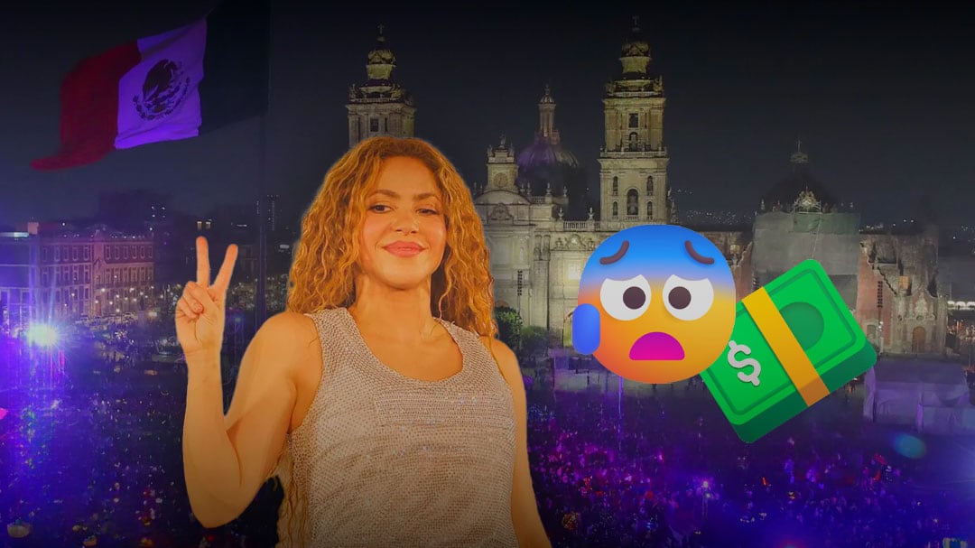Concierto de Shakira eleva precios en restaurantes y terrazas del Zócalo