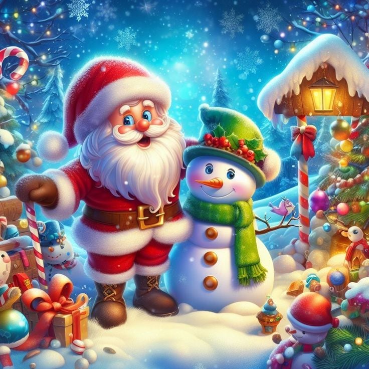 Santa Claus para colorear y armar: 6 plantillas bonitas para imprimir en Navidad