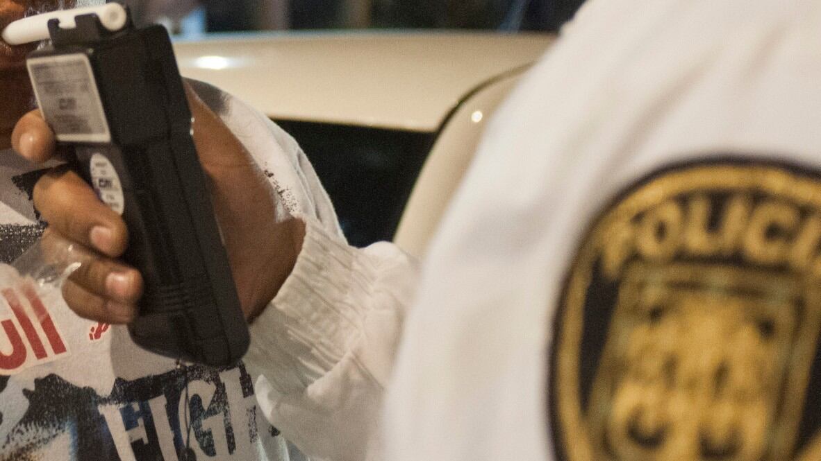 Prueba del alcoholímetro