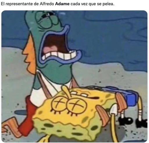 Alfredo Adame y sus patadas de bicicleta provocan memes