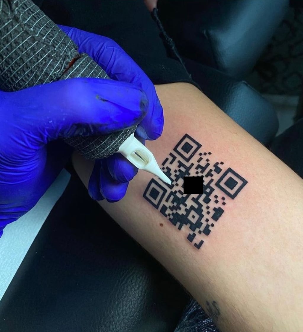 Tatuaje certificado de vacunación