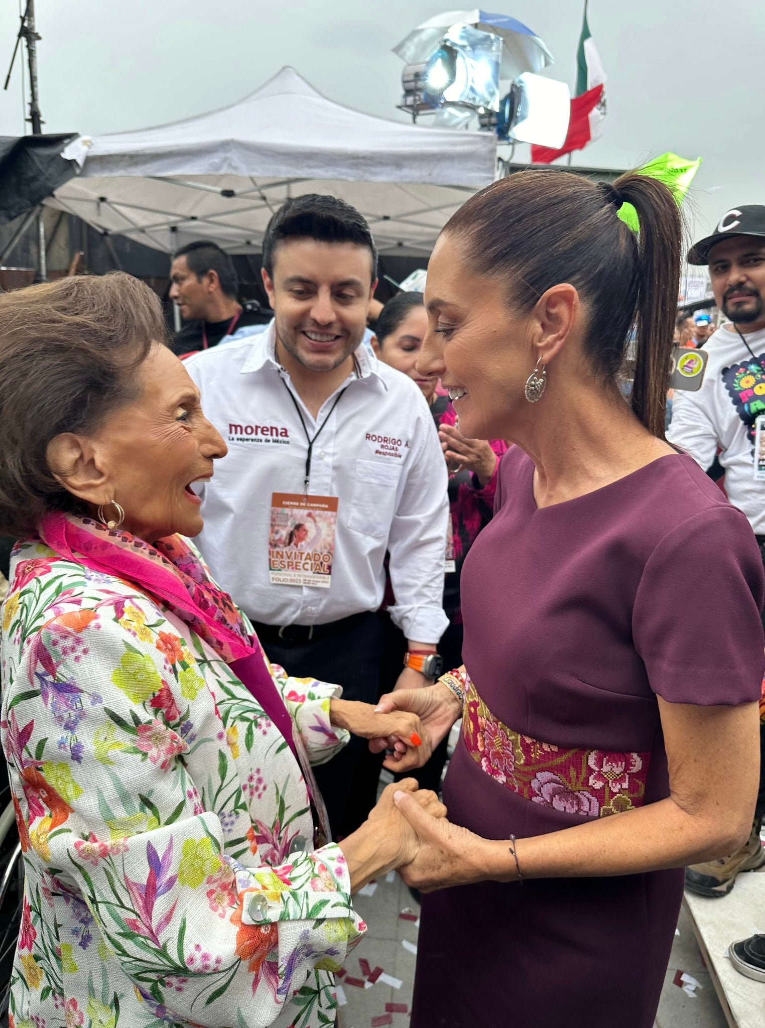 Ifigenia Martínez y Claudia Sheinbaum