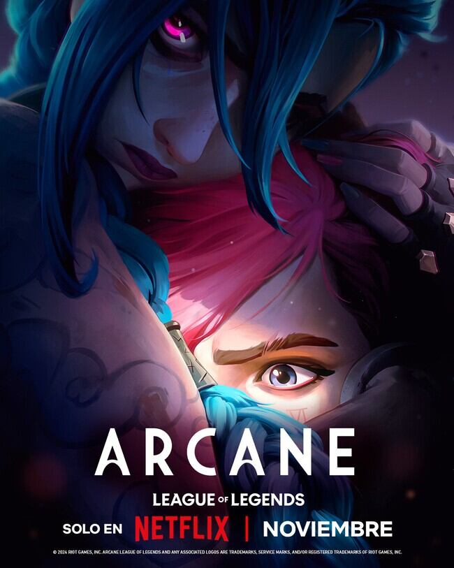 Netflix sufre un hackeo masivo y se filtra Arcane temporada 2