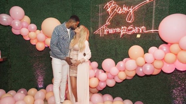 Khloé Kardashian y Tristan Thompson