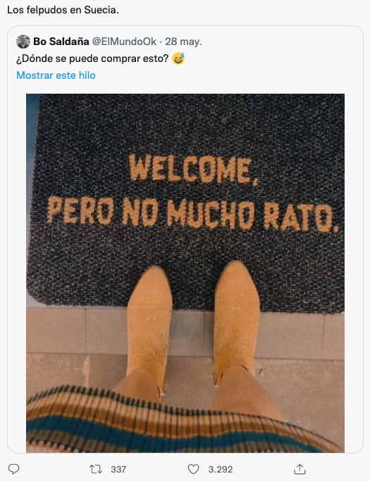 En Suecia no dan de comer a sus invitados y usuarios no lo pueden creer