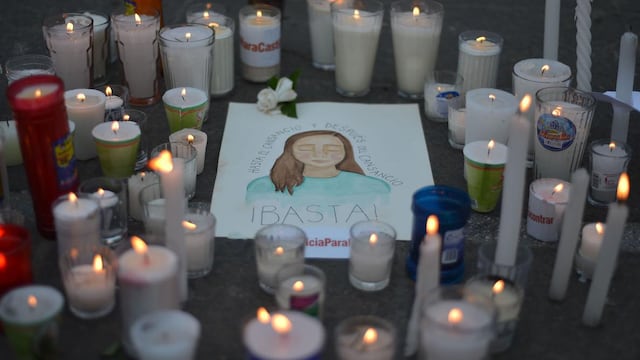 Protesta contra feminicidios en Veracruz