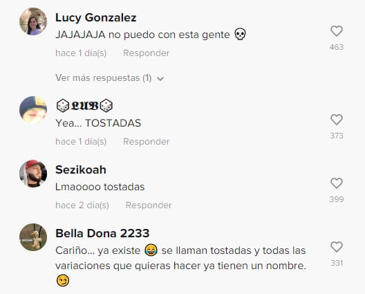 Reacciones a la joven asegura haber creado los "tacos planos"