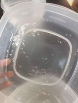 Tupper en mal estado