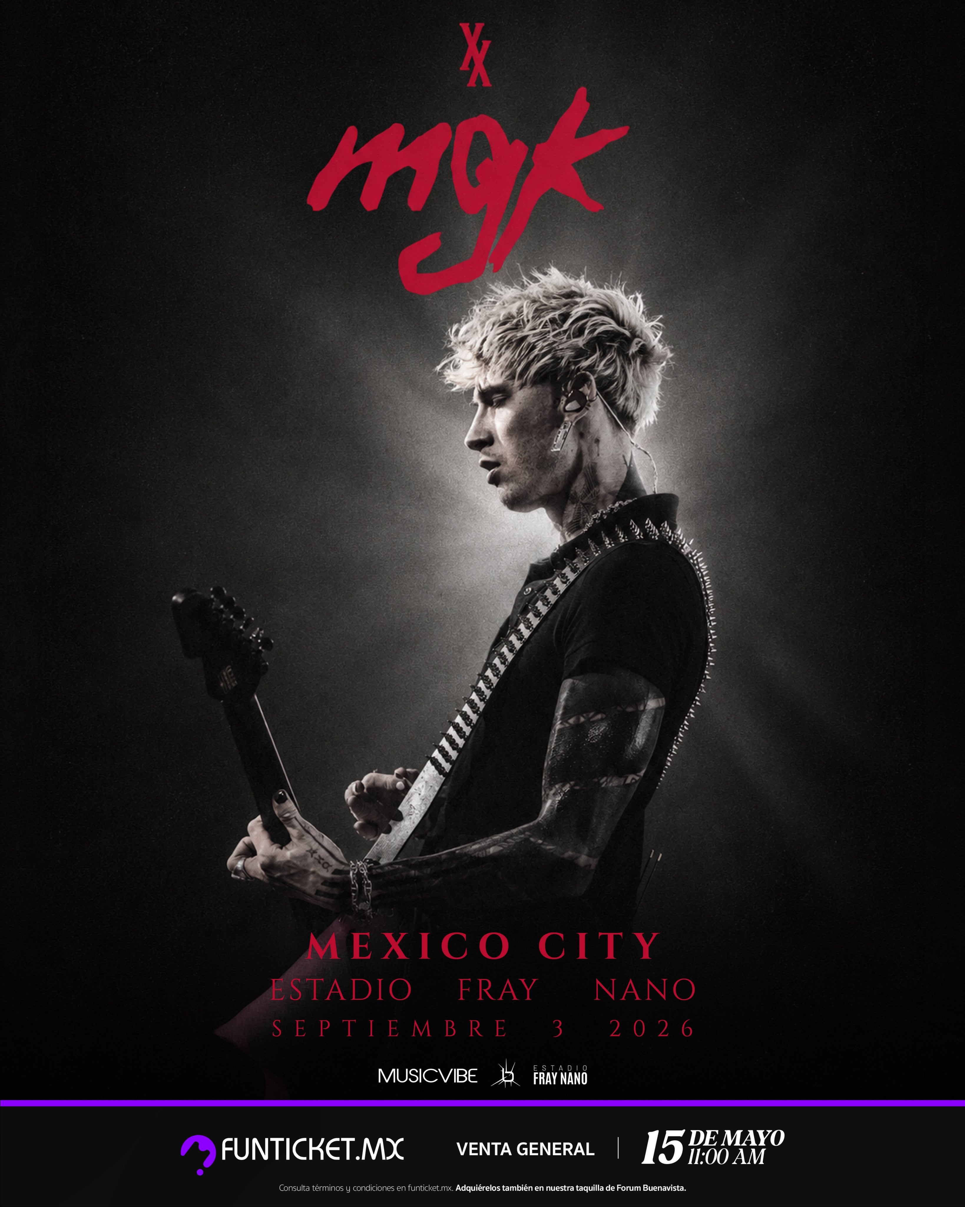 Machine Gun Kelly en México