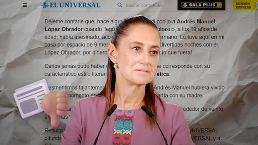 “Ya supérame”: Sheinbaum responde a El Universal por falsa entrevista atribuida a Monsiváis