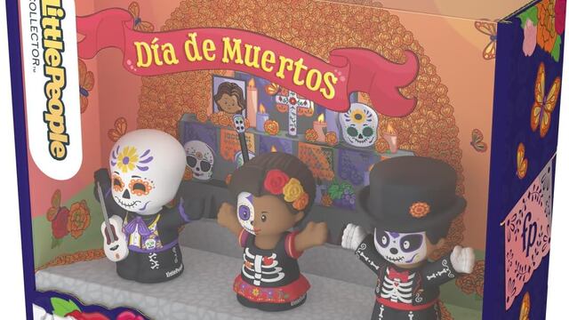 Set Little People Día de Muertos
