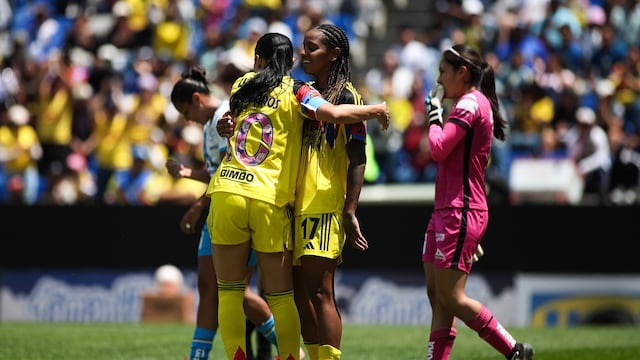 América aplasta 3-0 a Puebla en la Liga MX Femenil.