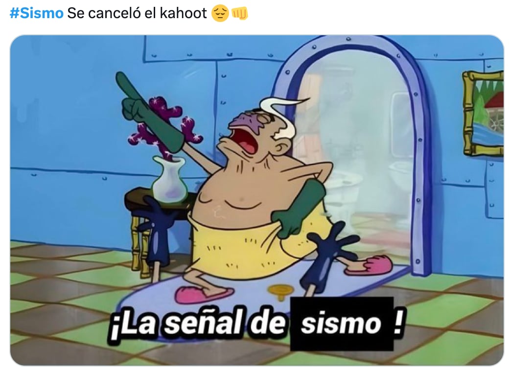 Memes se desatan tras la alerta sísmica activada por error